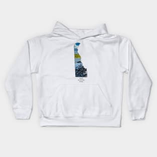 Delaware USA Kids Hoodie